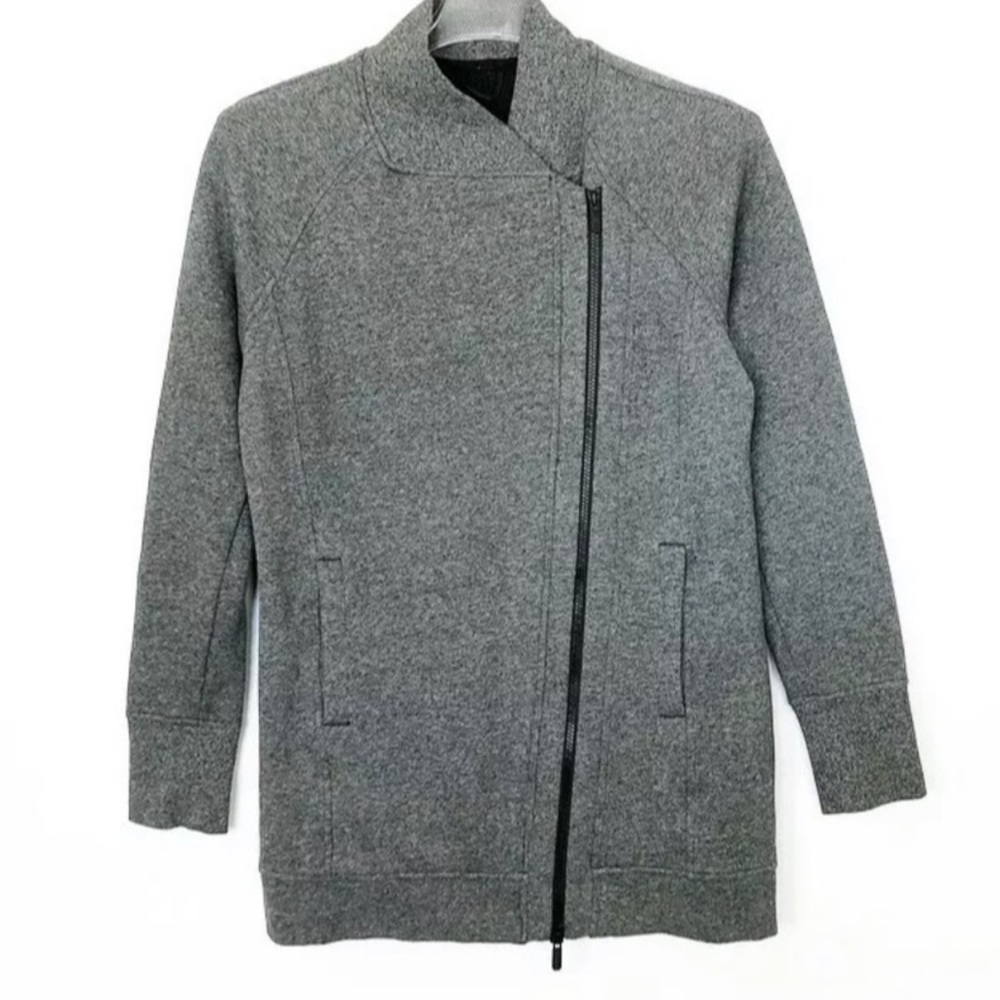 Lululemon Back To It Wrap Jacket Asymmetrical Zip - Picture 4 of 5